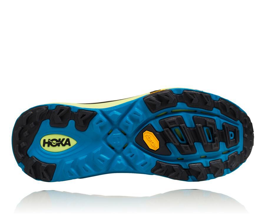 Hoka One One トレイルシューズ メンズ 黒/青 - Mafate Speed 2 - CQ5081249